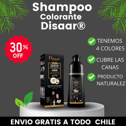 Shampoo Tinte Natural 500ml 🌿 – Cubre Canas al Instante, Sin Dañar tu Cabello