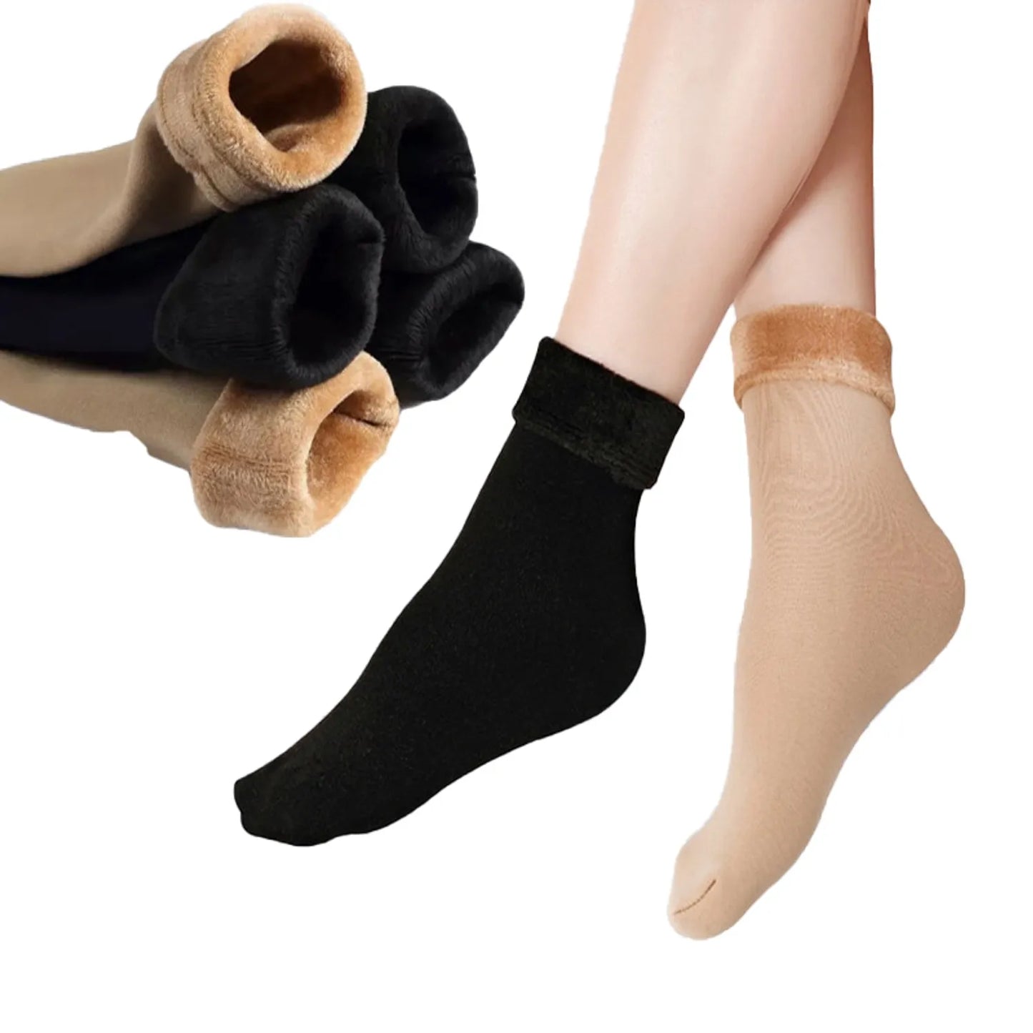 ¡Pack x12 Par de Calcetines Térmicos + Envío Gratis! Comodidad Total Todo el Invierno 🧦🔥